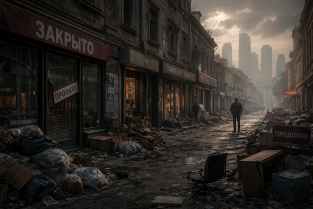 Бизнес в России вымирает: такого обвала не было со времён кризиса 2010-х