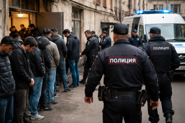 Мигрантов накрыло в Петербурге: силовики вскрыли грязную схему легализации