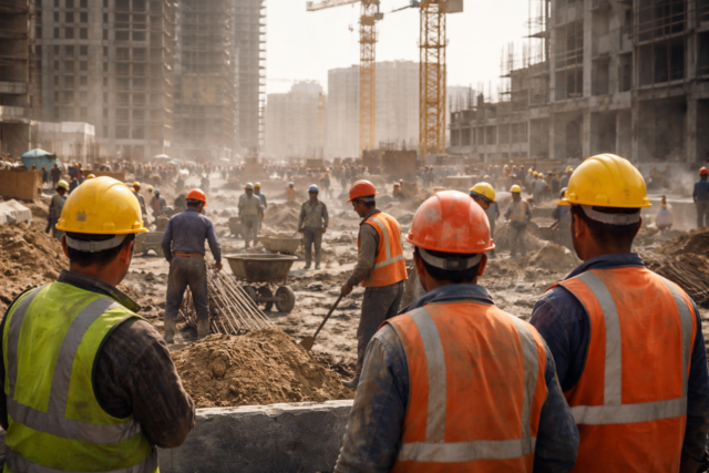 Мигрантов выдавили из городов России: им оставили только бетон и пыль