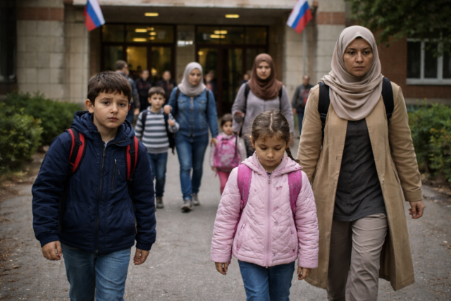 Их тысячами гонят из русских школ: детям мигрантов устроили кошмар в России
