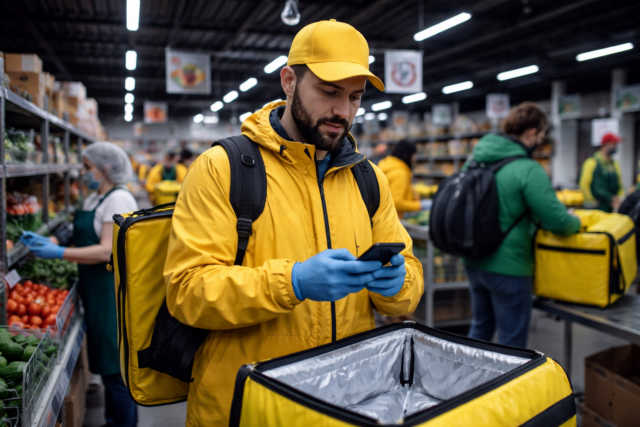 Доставку еды прессуют: курьеров ждут новые правила от Роспотребнадзора