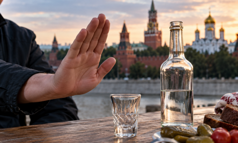 Россияне всё чаще отказываются от алкоголя, а потребление спиртного в стране достигло минимального уровня за последние 30 лет